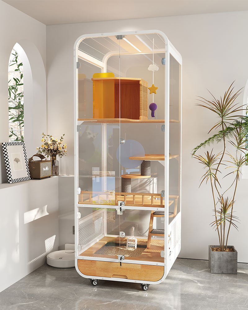 Deluxe Integrated Cat Villa with Panoramic View – MEWLANDS