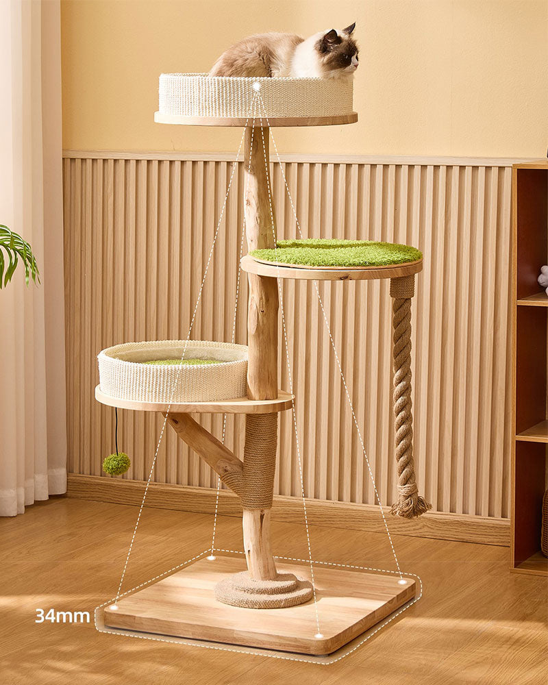Jungle Wood Cat Tree PRO