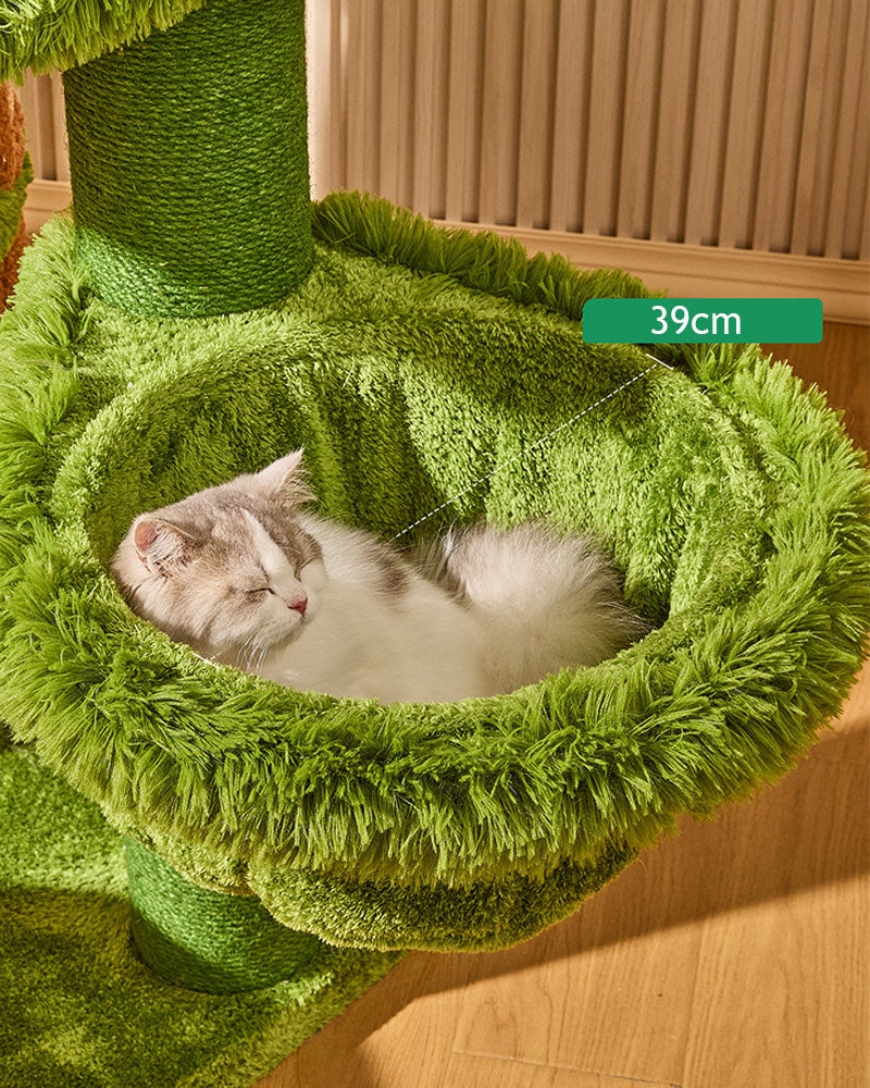 7.71 ft Tall Jungle Tree Cat Tower