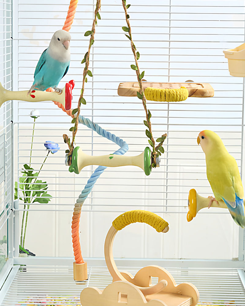 Apple Core Parrot Perch Nail Grinding Stand