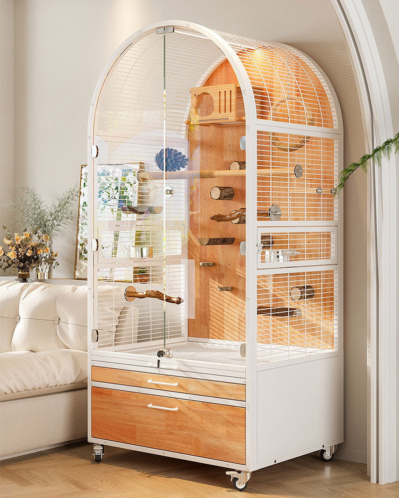 Baroque Garden Large Parrot Cage Bird Aviary