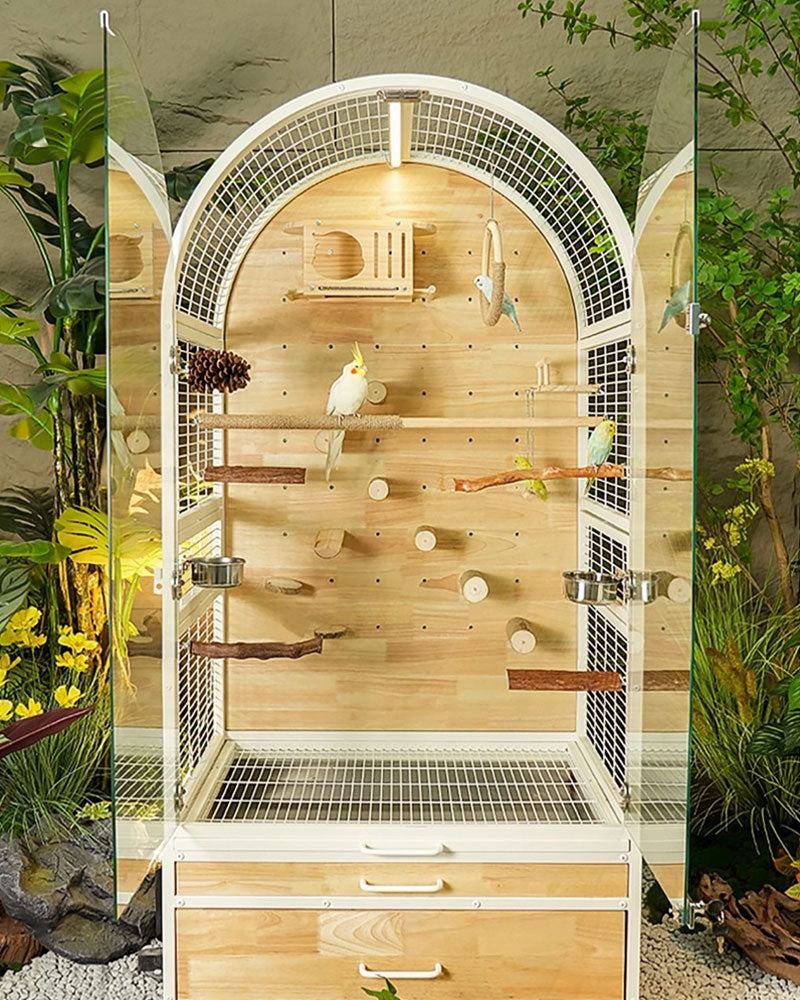 Baroque Garden Large Parrot Cage Bird Aviary