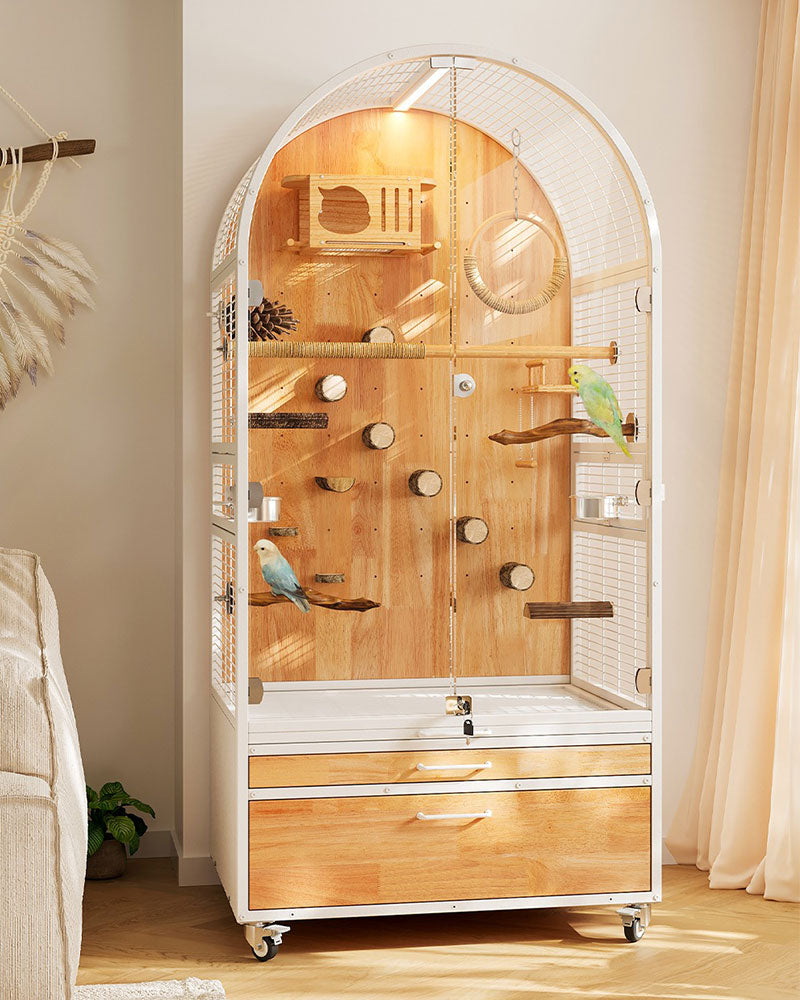 Baroque Garden Large Parrot Cage Bird Aviary