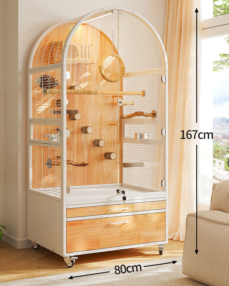 Mewlands Large Parrot Cages for Happy Birds – MEWLANDS