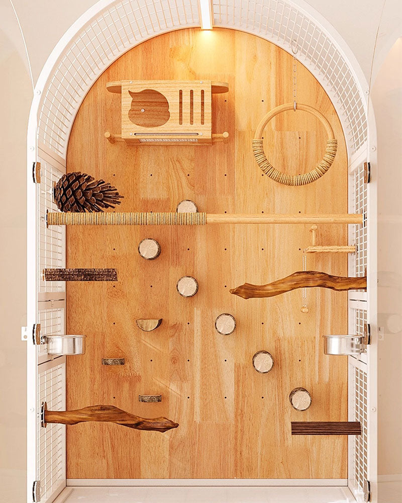 Baroque Garden Large Parrot Cage Bird Aviary