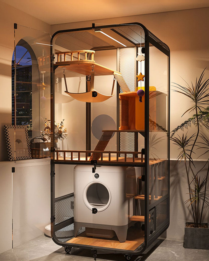 Deluxe Integrated Cat Villa with Panoramic View – MEWLANDS