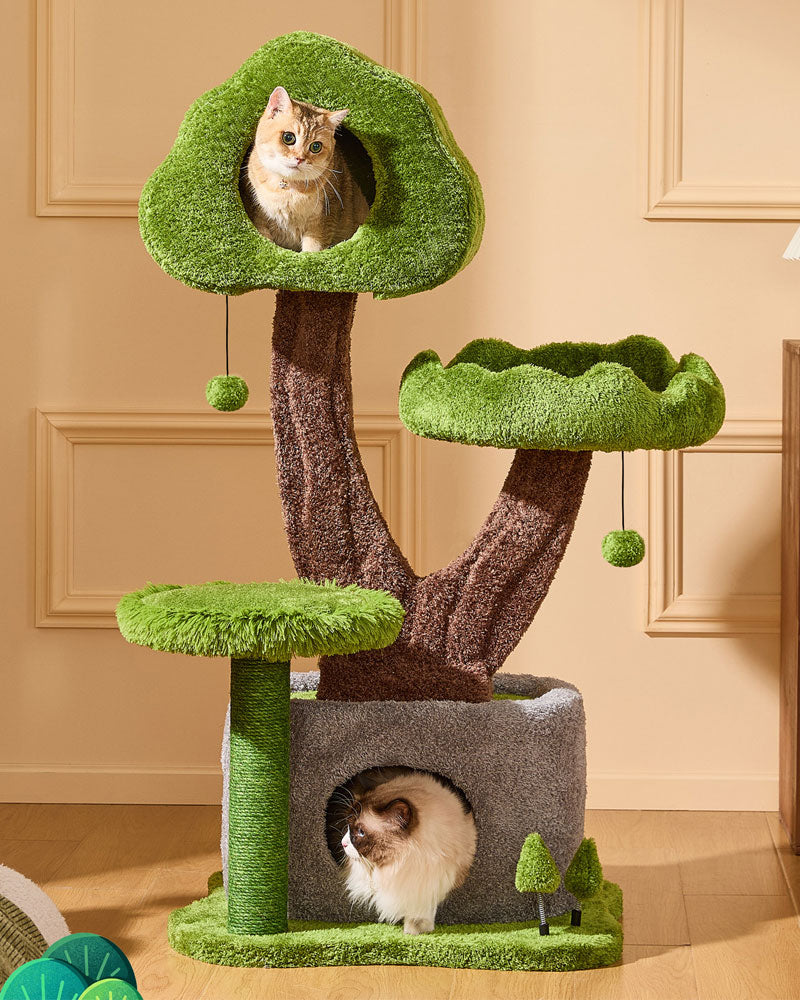 Evergreen Luxury Cat Tree for Large Cats