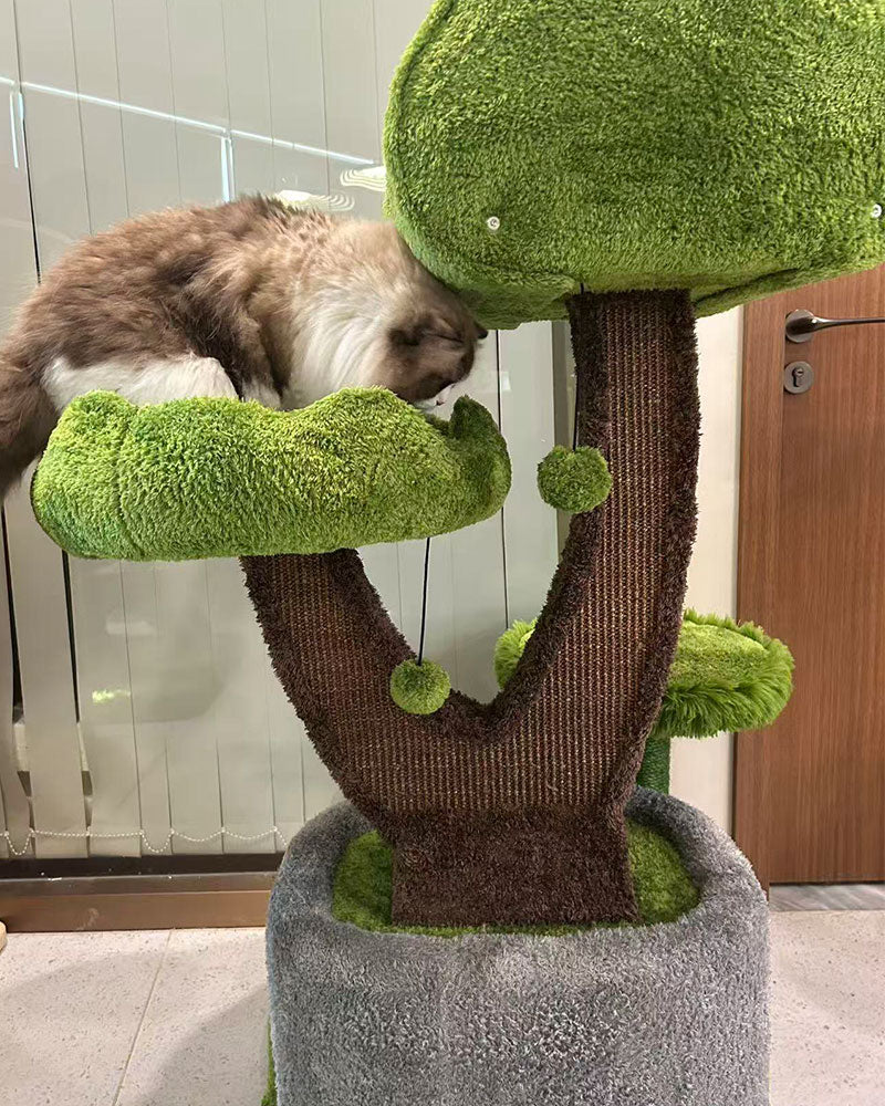 Evergreen Luxury Cat Tree for Large Cats