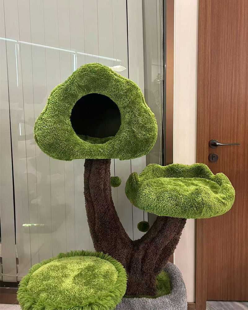 Evergreen Luxury Cat Tree for Large Cats