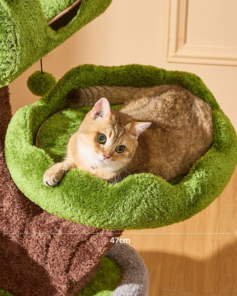 Evergreen Luxury Cat Tree for Large Cats