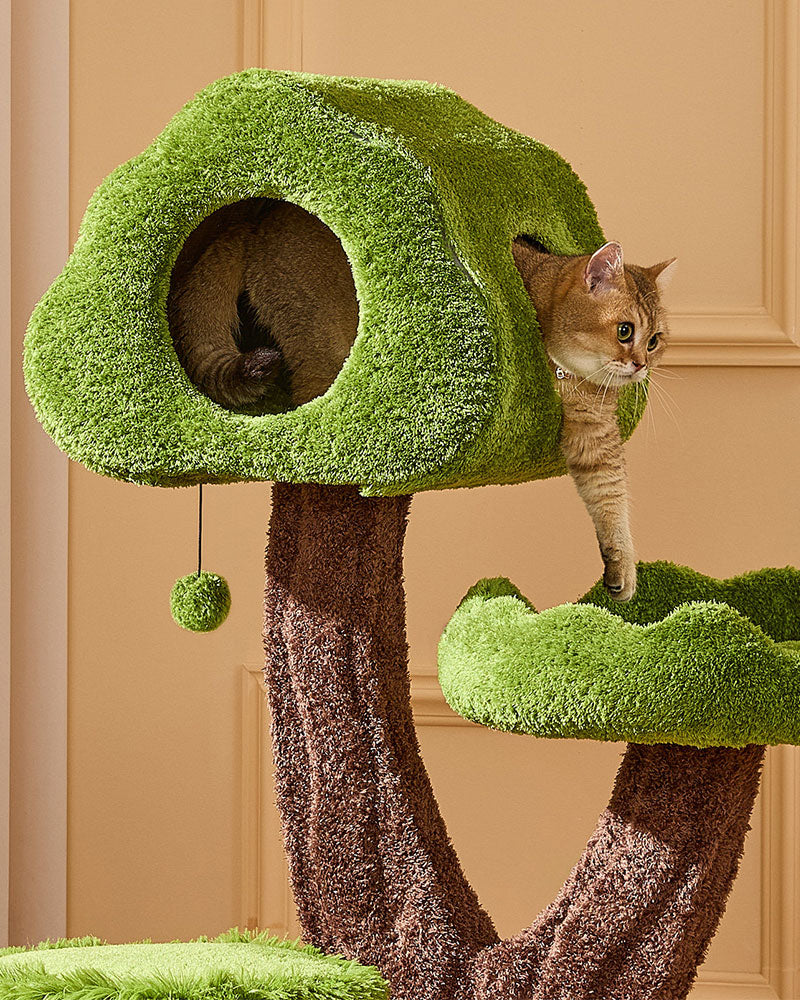 Evergreen Luxury Cat Tree for Large Cats