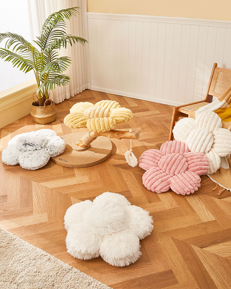 Fluffy Solid Wood Small Cat Tree