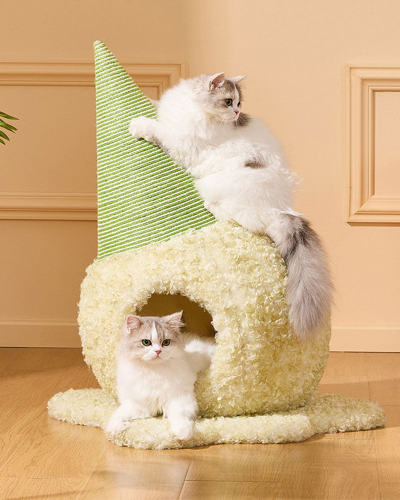 Ice Cream Cat Cave Cozy Bed