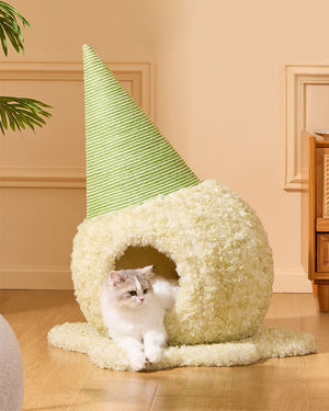 Ice Cream Cat Cave Cozy Bed