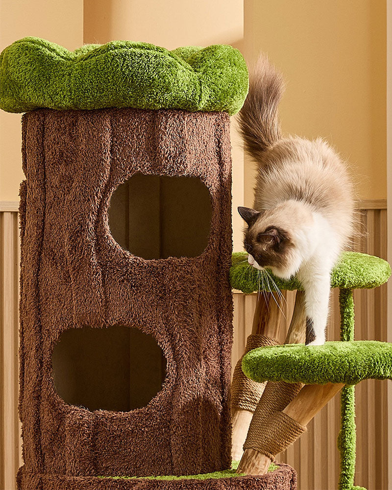 Jungle Cave Retreat Cat Tree Max