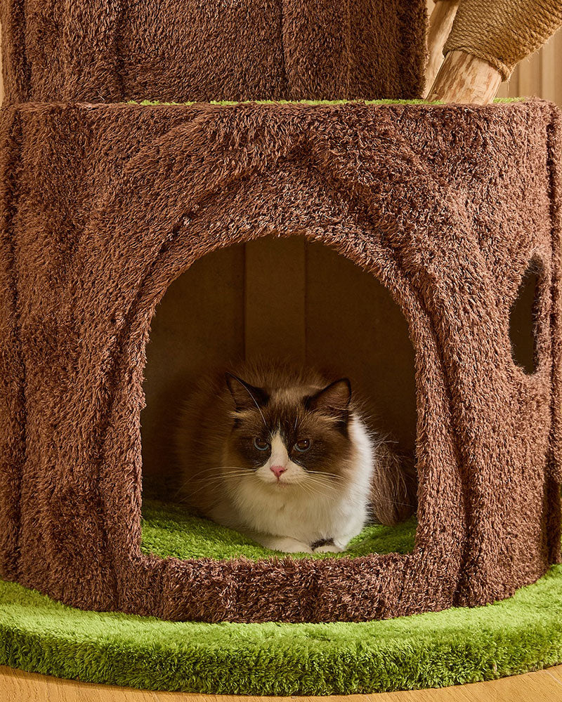 Jungle Cave Retreat Cat Tree Max