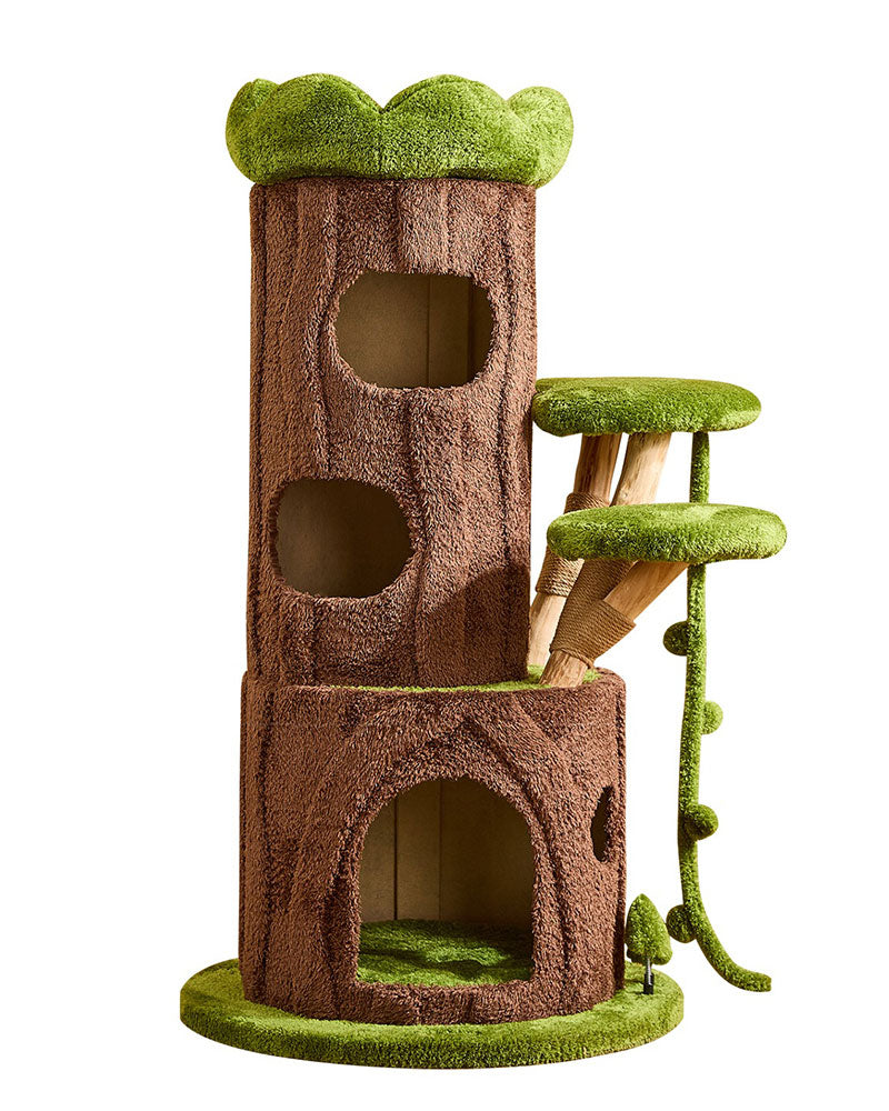 Jungle Cave Retreat Cat Tree Max