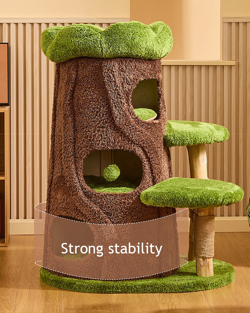 Jungle Cave Retreat Cat Tree Pro