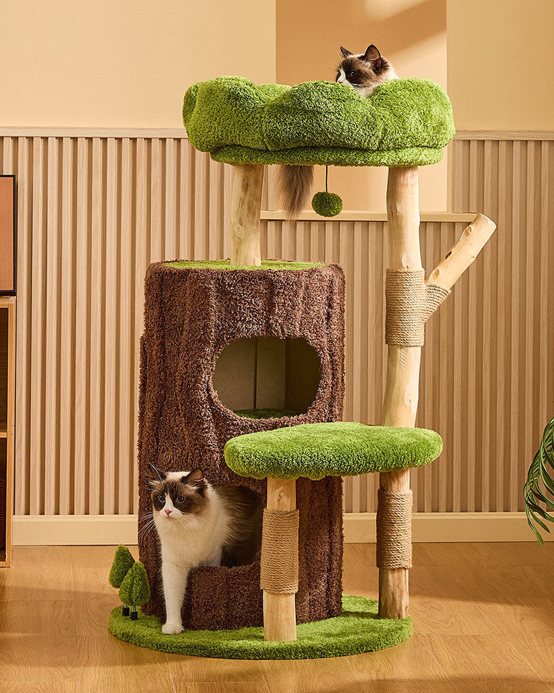 Jungle Cave Retreat Cat Tree