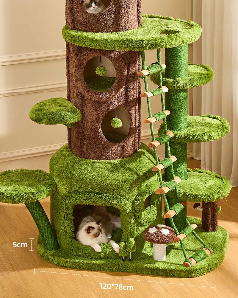 Jungle Kingdom Giant Cat Tree