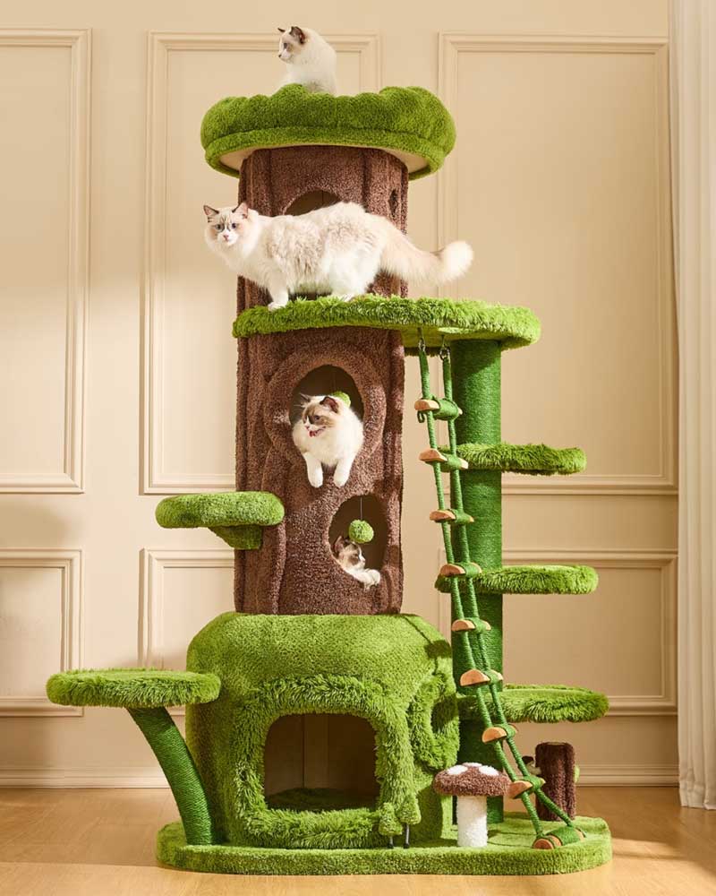 Jungle Kingdom Giant Cat Tree