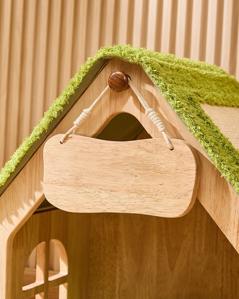 Jungle Wood Large Cat Tree House