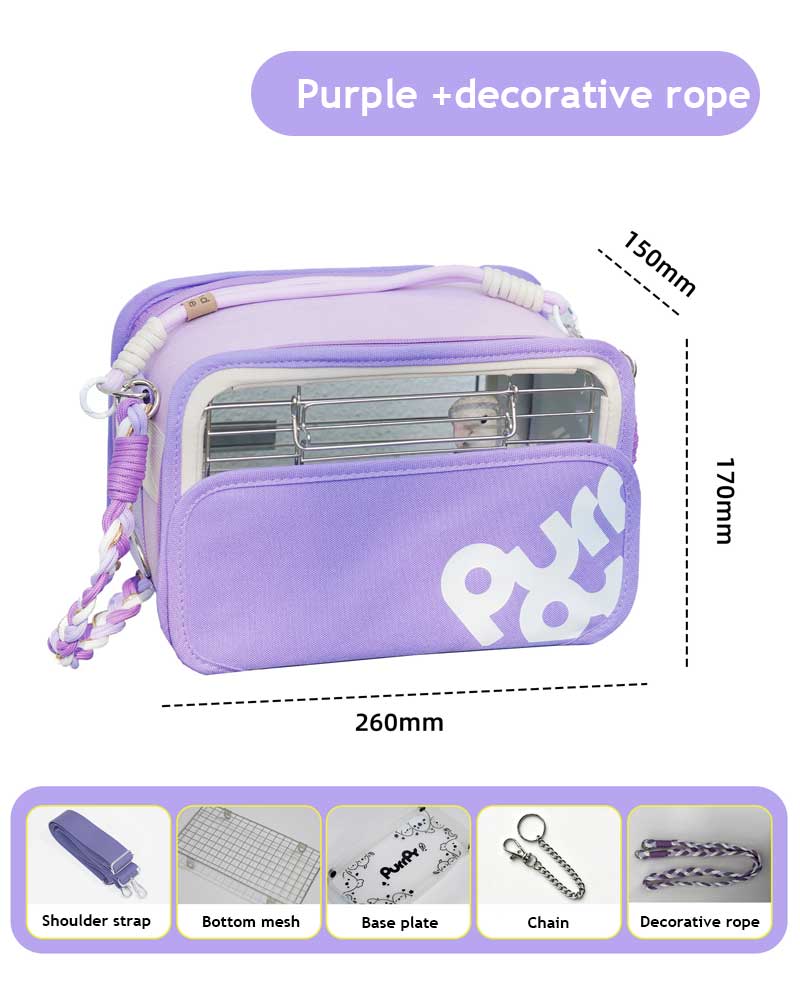 Lightweight Outdoor Travel Carrier for Small Birds
