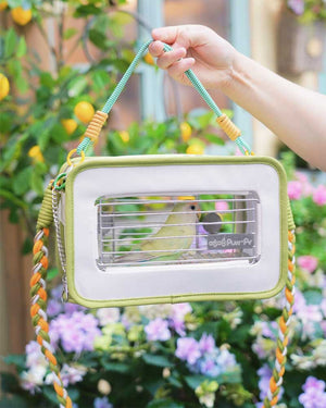 Lightweight Outdoor Travel Carrier for Small Birds