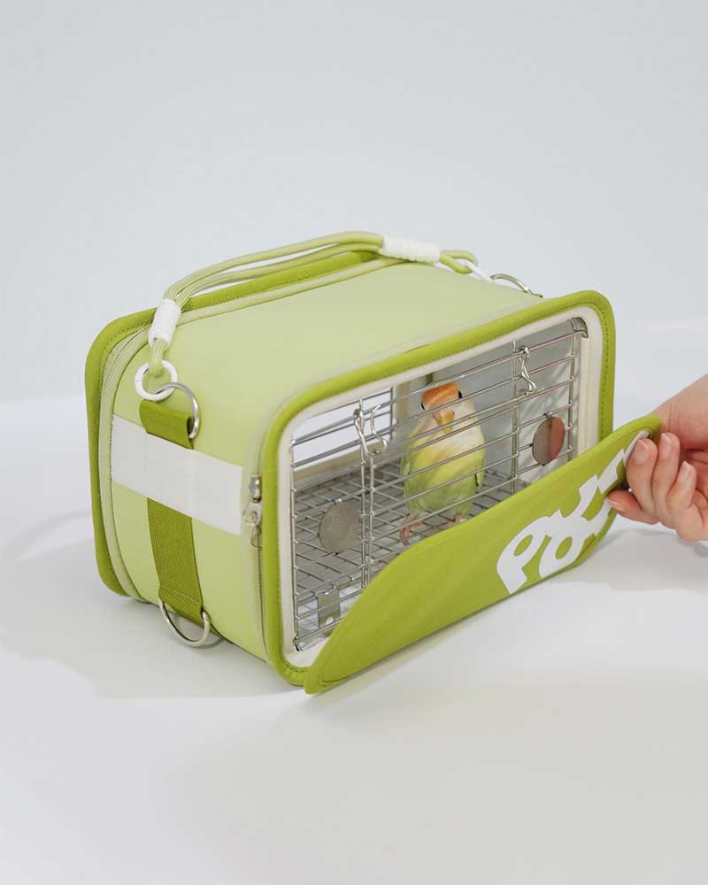 Lightweight Outdoor Travel Carrier for Small Birds