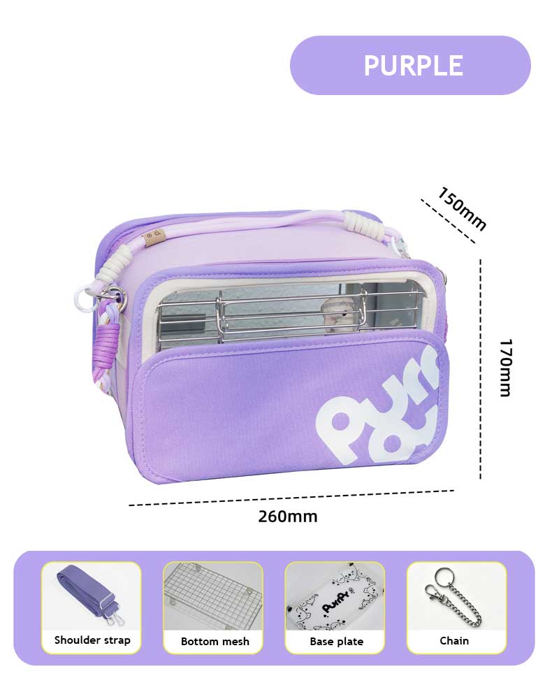 Lightweight Outdoor Travel Carrier for Small Birds