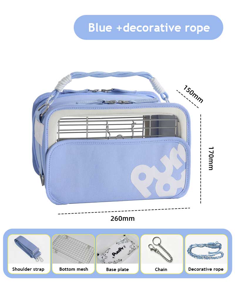 Lightweight Outdoor Travel Carrier for Small Birds