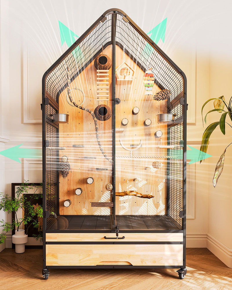 Luxury Extra Large Bird Cage Villa