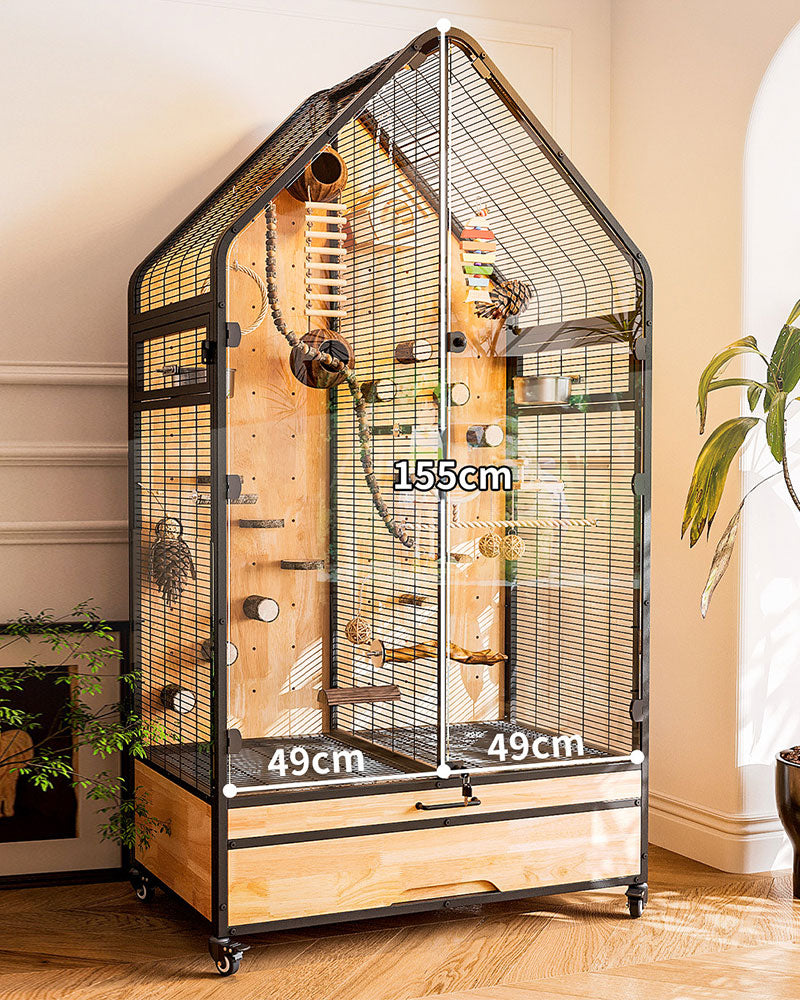 Luxury Extra Large Bird Cage Villa