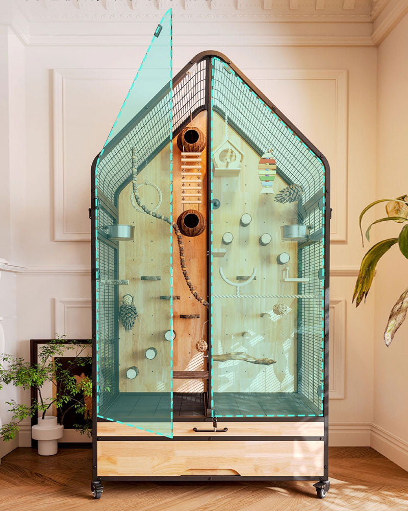 Luxury Extra Large Bird Cage Villa