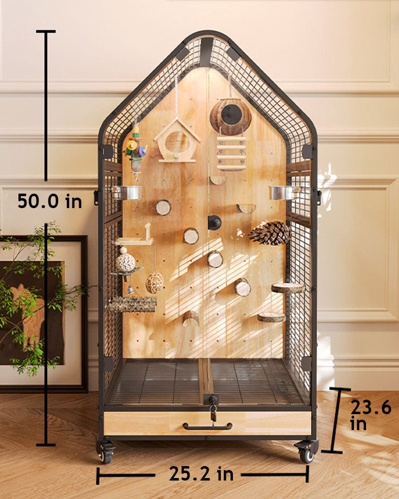 Luxury Panoramic Bird Cage Villa Medium Size