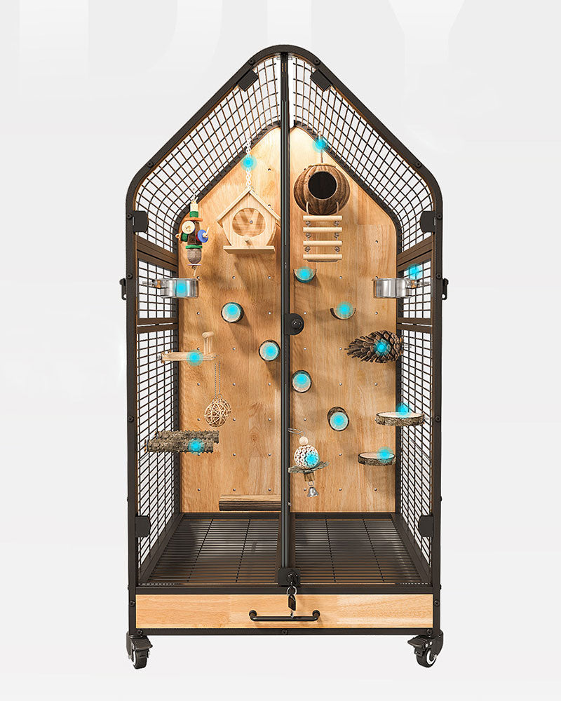 Luxury Panoramic Bird Cage Villa Medium Size