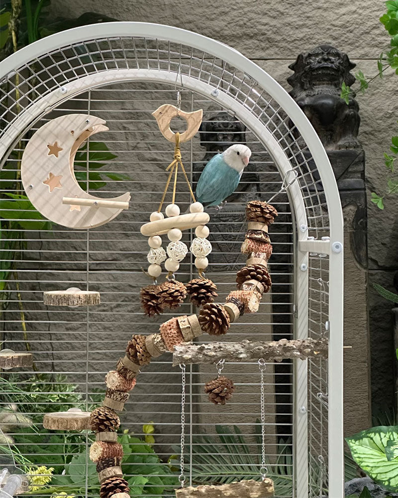 Luxury Small Stainless Steel Bird Cage