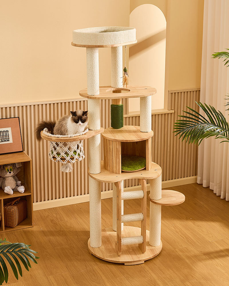 Nature-Inspired Jungle Cat Tree Large