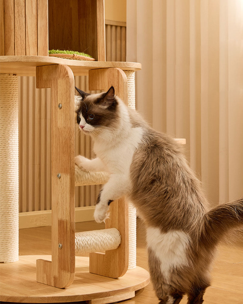 Nature-Inspired Jungle Cat Tree Large