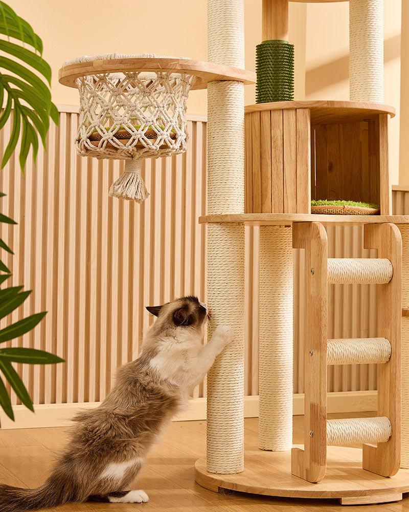 Nature-Inspired Jungle Cat Tree Large