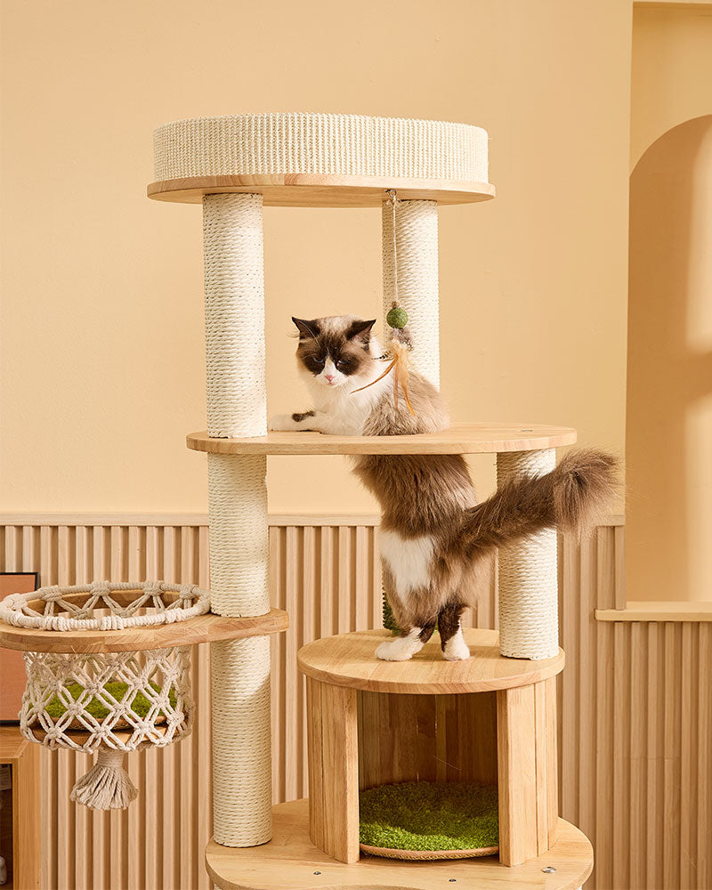 Nature-Inspired Jungle Cat Tree Large