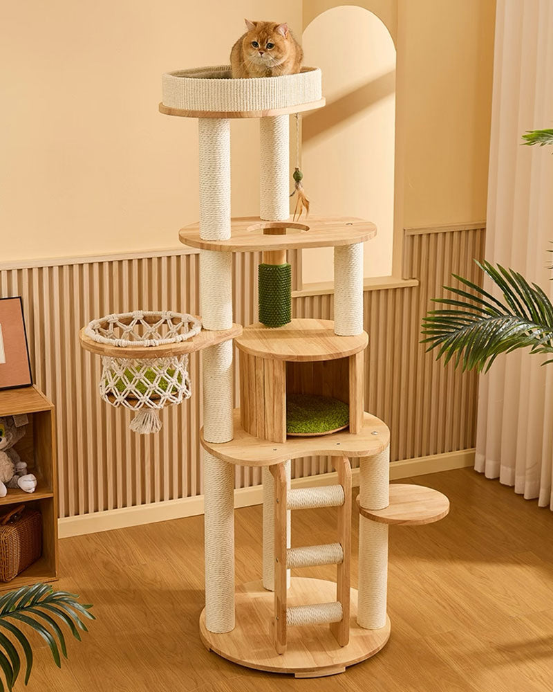 Nature-Inspired Jungle Cat Tree Large