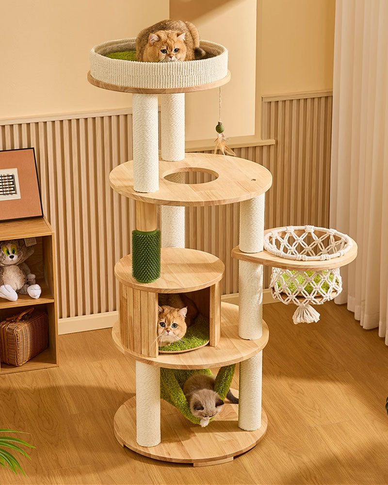 Nature-Inspired Jungle Cat Tree Medium