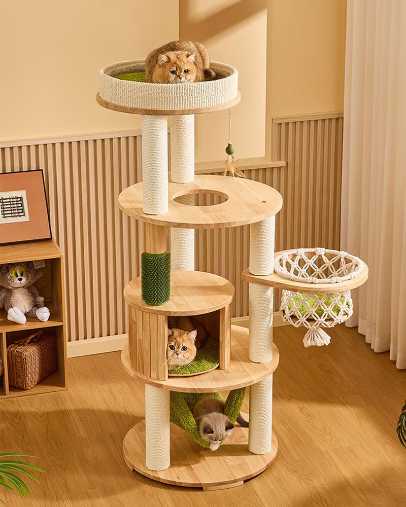 Nature-Inspired Jungle Cat Tree Medium