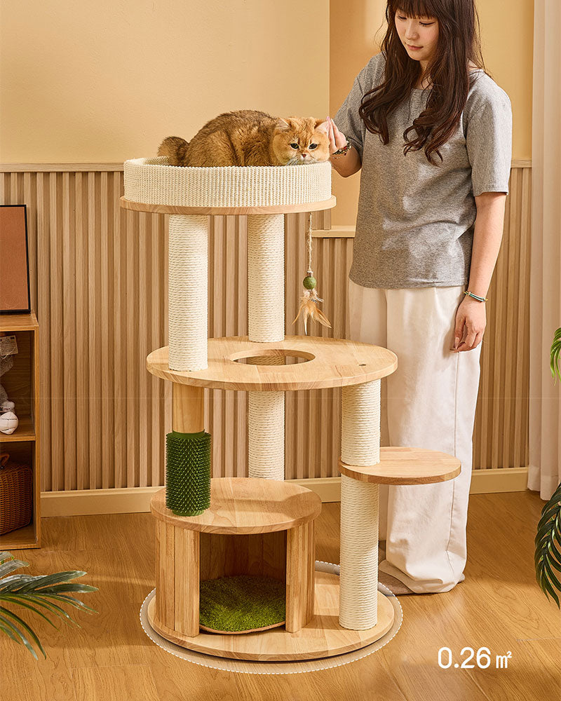 Nature-Inspired Jungle Cat Tree Small