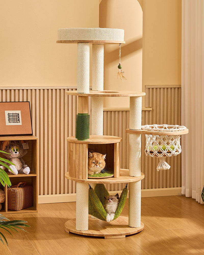 Nature-Inspired Jungle Cat Tree Medium