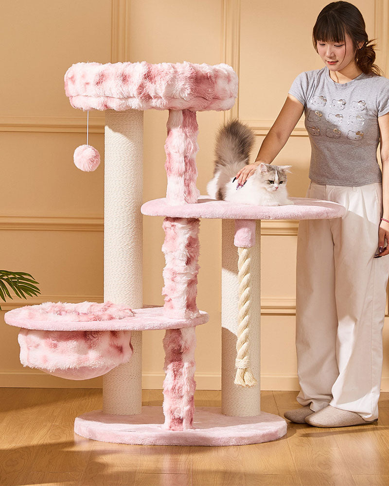 Pink Paradise Large Cat Tree
