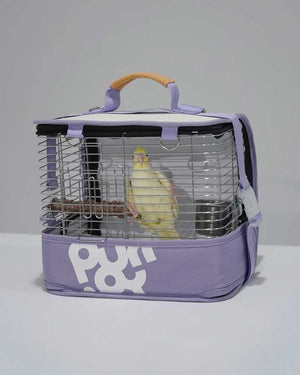 Portable Parrot Backpack Bird Carrier Cage