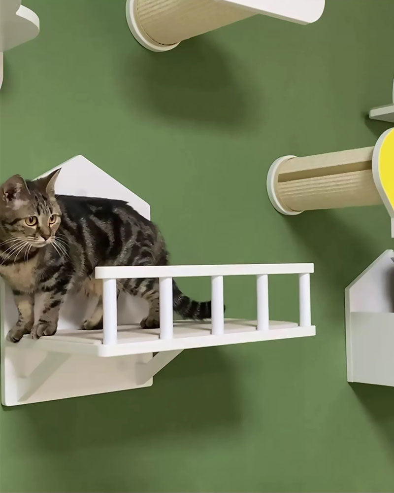 Sky Island Series Cloud Wall Cat Shelf