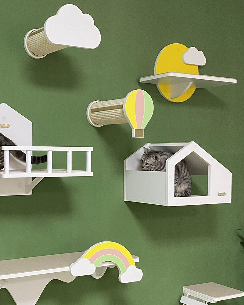 Sky Island Series Cloud Wall Cat Shelf